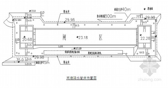 房屋改扩建施工方案资料下载-[山东]船闸改建基坑支护及降水施工方案