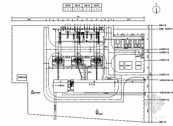 110kv电缆沟施工图资料下载-某110KV变电站电气施工图