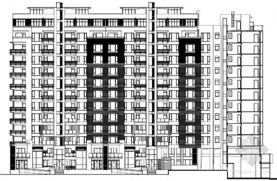 十一层住宅建筑结构资料下载-某十一层板式住宅（复式）建筑方案