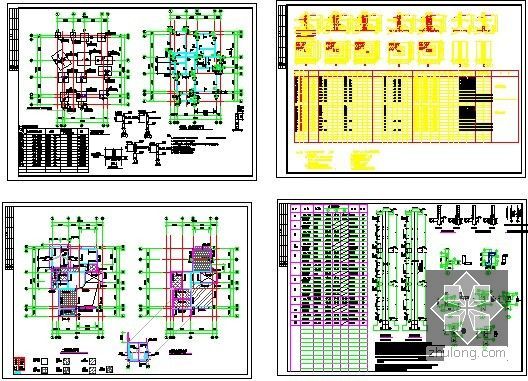 3层别墅建筑装饰工程量计算书（附全套图纸）-图纸