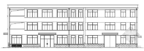 20层综合楼建筑施工图资料下载-某三层综合楼建筑施工图