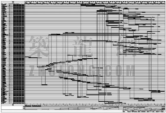 酒店总体进度横道图资料下载-东莞市某酒店主楼施工横道图