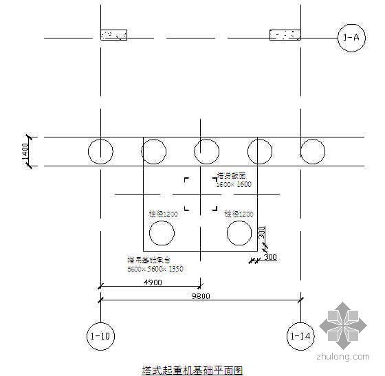 单桩稳定验算资料下载-塔式起重机基础设计验算（人工挖孔砼灌注桩）