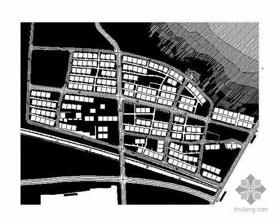 北方新农村别墅设计图资料下载-新农村规划图