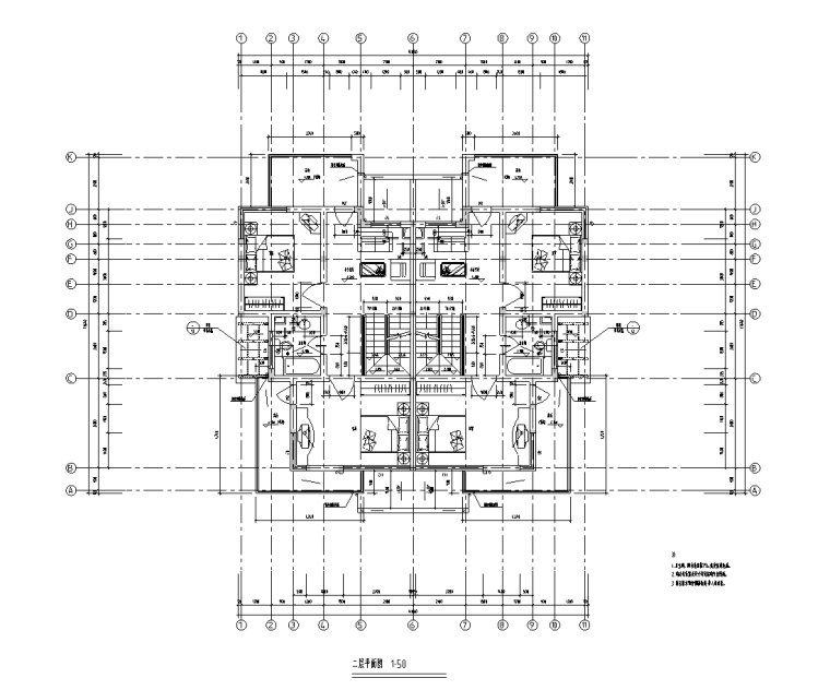 小户型农村安置房户型资料下载-农村住宅别墅14.04&amp;13.64米别墅施工图