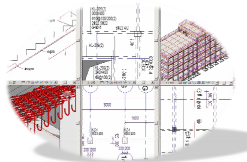 Revit建筑结构模型资料下载-采用Revit-Structure创建钢筋混凝土框架结构施工图