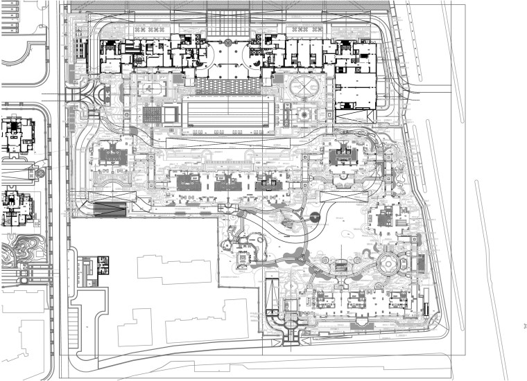 绿城别墅设计cad资料下载-[浙江]杭州绿城兰园设计施工方案图纸（包括实景图）