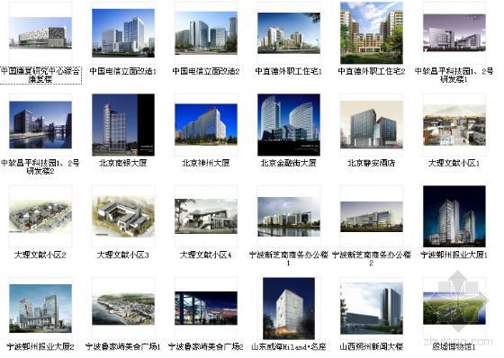 广西建筑设计研究院资料下载-中国某建筑设计研究院项目实例效果图集