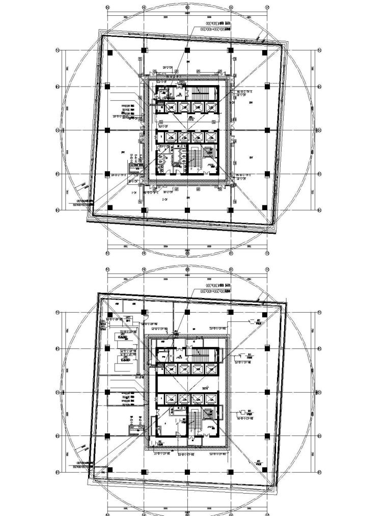 空中停车资料下载-[湖北]艺术大厦五星级酒店办公带空中连廊电气施工图245张（大院之作）