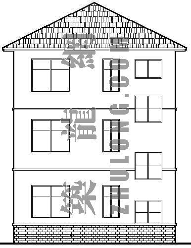 某三层别墅建筑、结构施工图-3
