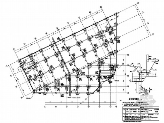 框架结构商业建筑资料下载-[江西]地上四层框架结构商业楼结构施工图