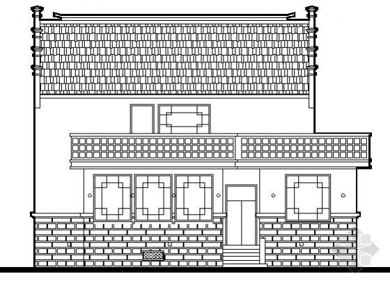 室内建筑设计施工图资料下载-某别墅建筑设计施工图