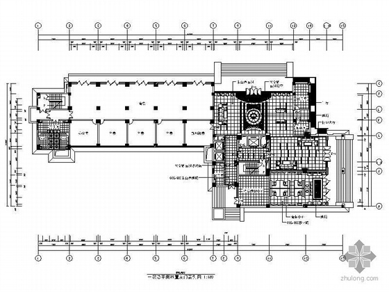 科技大厦建筑施工图资料下载-[山西]某科技大厦办公楼装饰施工图(含效果)