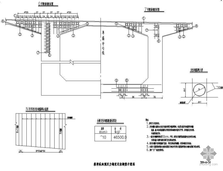 三跨连续箱梁设计图资料下载-某公路三跨连续刚构桥设计图