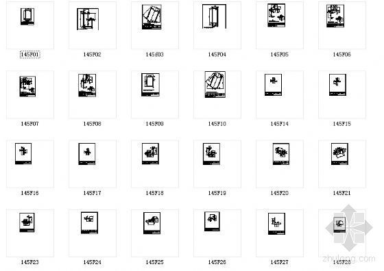 幕墙图集资料下载-145幕墙开模图集