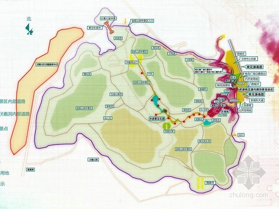 少数民族设计图CAD资料下载-[重庆]少数民族旅游景区总体规划方案