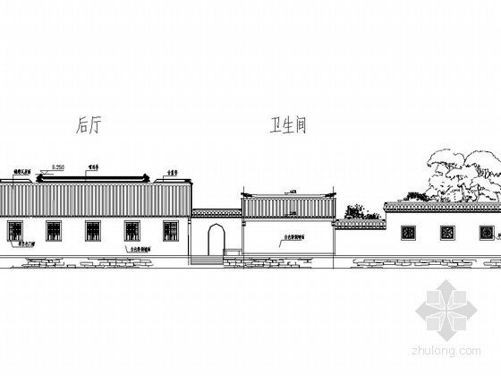 [苏州]故居遗址景观改造施工图- 