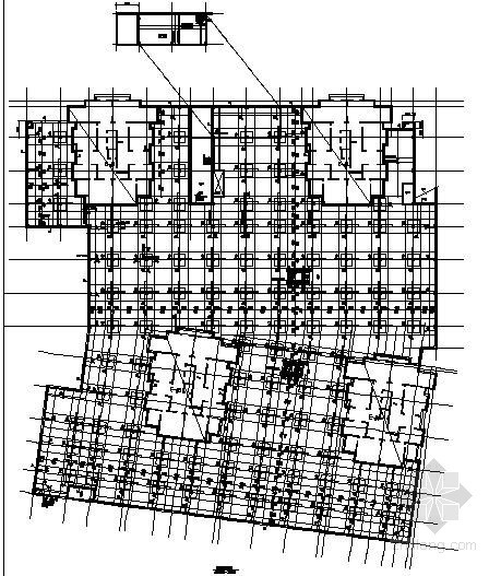 地下公共车库资料下载-地下车库结构施工图