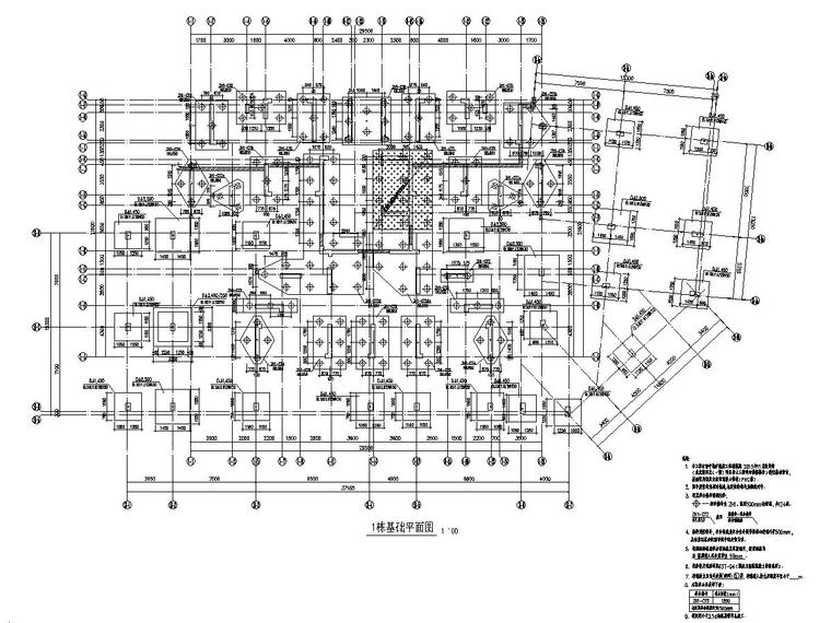 高层完整建筑图纸资料下载-[广西]33万平框架剪力墙结构完整小区建筑结构施工图（740张图）