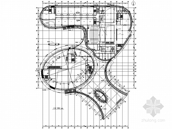 玻璃幕墙采光顶施工图资料下载-科技馆+档案馆+妇女儿童活动中心玻璃幕墙施工图