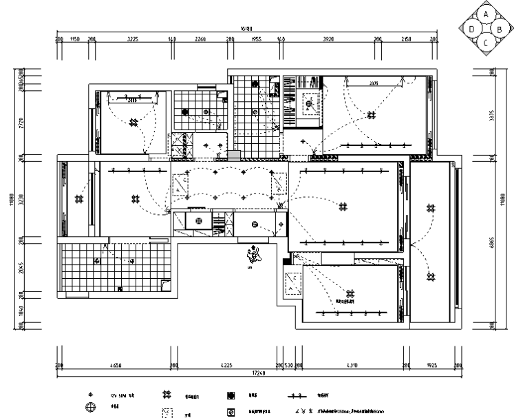 哈德混合风格住宅资料下载-[浙江]御河湾混合风格住宅设计施工图（附效果图+3D模型）