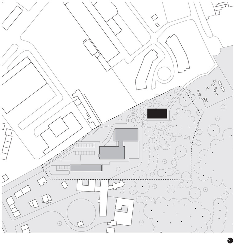 树林中的KAU体育馆平面图(7)