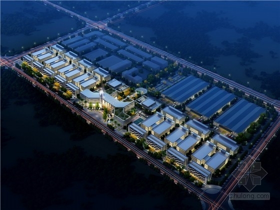 深圳工业产业园资料下载-[合集]4套高新科技产业园建筑设计方案文本