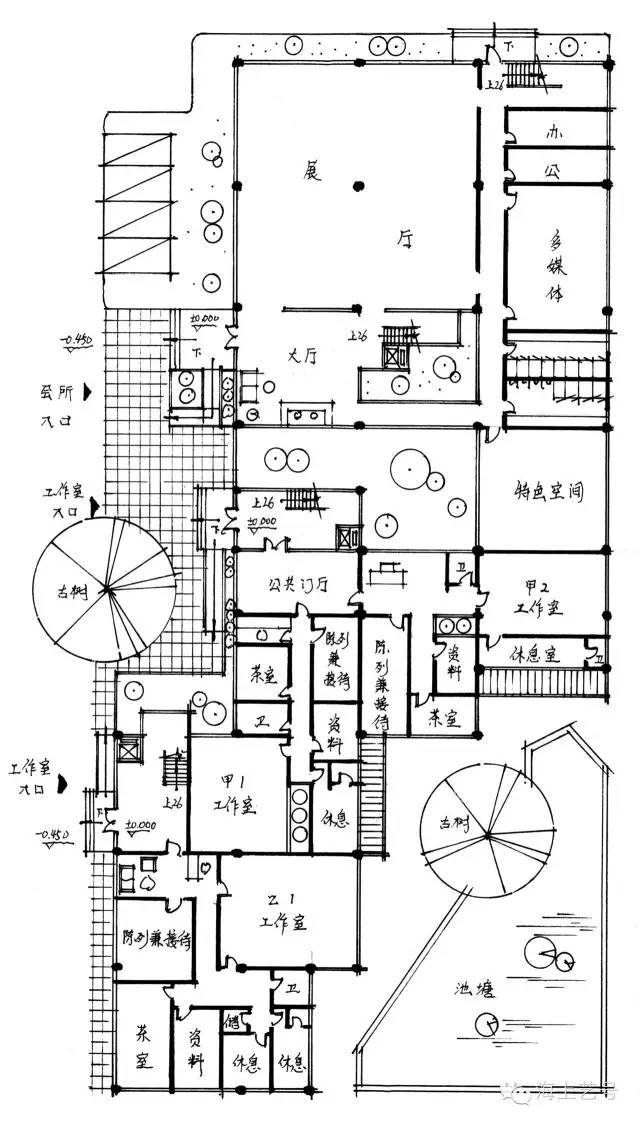 建筑考研快题临考技巧之[平面强心剂]_9