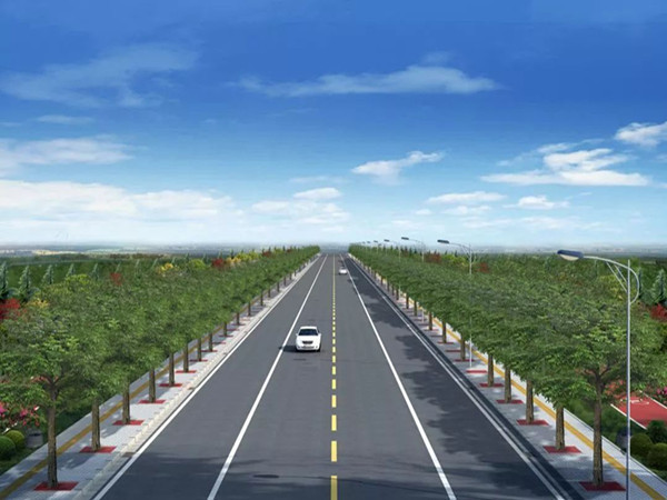 钢箱梁跨高速公路道路保通资料下载-高速公路道路设计毕业设计