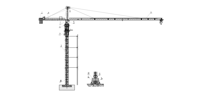 桩机安装拆卸施工方案资料下载-[江苏]人才公寓项目塔吊安装、拆卸安全专项施工方案