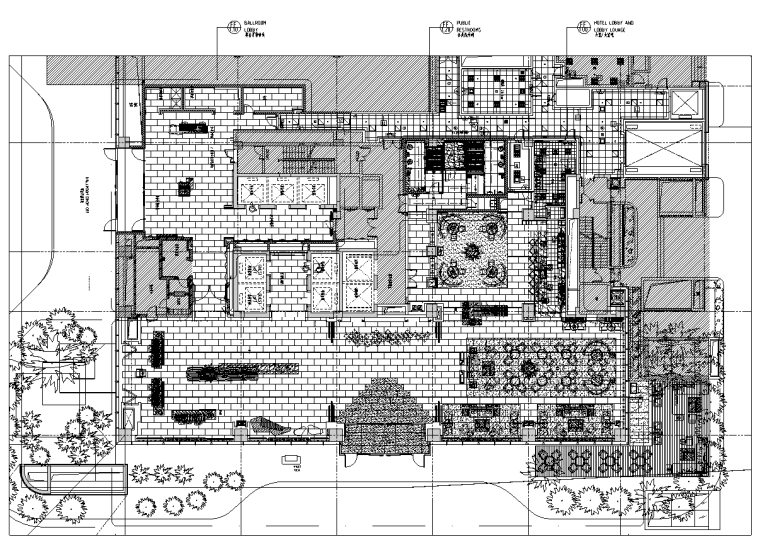 酒店设计概念册资料下载-南京景枫万豪酒店方案+效果图+施工图+软装