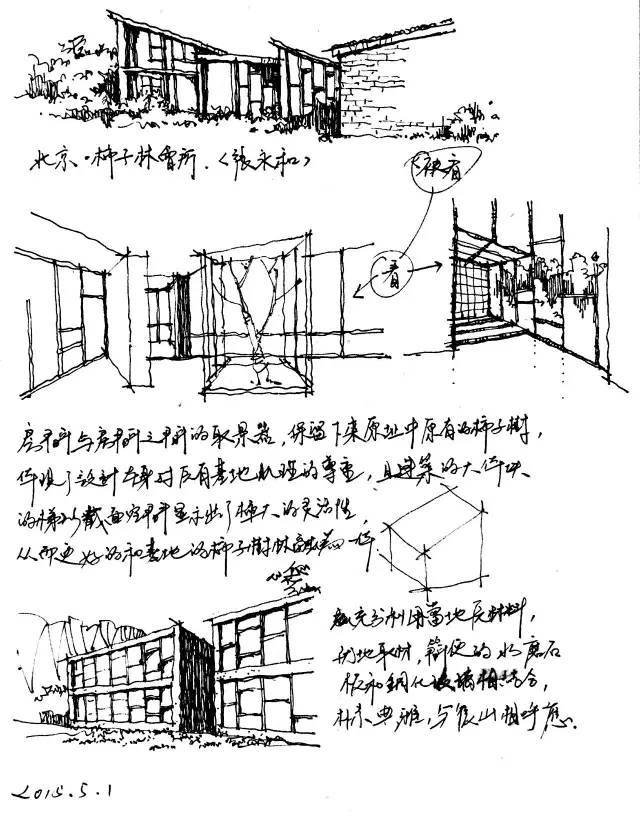 建筑草图抄绘资料下载-建筑师速记