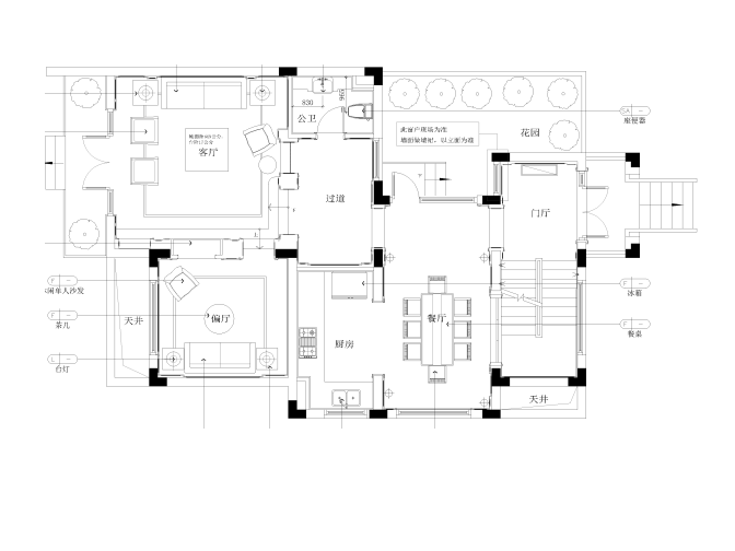 双拼一层别墅效果图资料下载-[上海]欧式风格三层双拼别墅施工图设计（附3D模型+效果图）