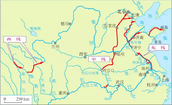 南水北调泵站施工方案资料下载-南水北调东中线工程的实施