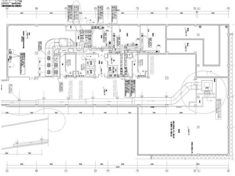 空调通风系统设计施工图资料下载-[江苏]高层科研楼空调通风系统设计施工图（正压送风系统）