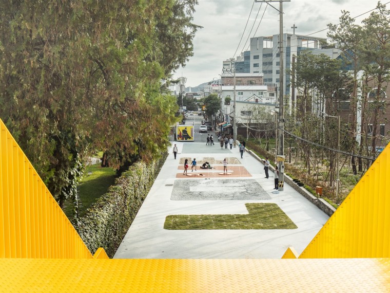 小街道改造方案资料下载-韩国光州的街道改造