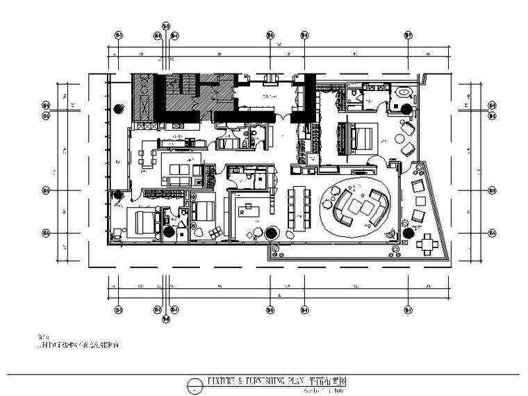 玻璃墙体施工图资料下载-[深圳]精致简约大气样板间设计施工图（含实景图）