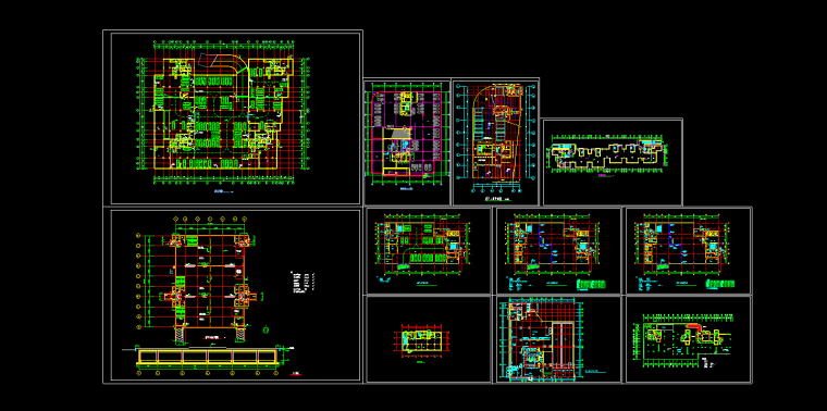 人防图资料下载-人防建筑设计方案施工图（CAD）