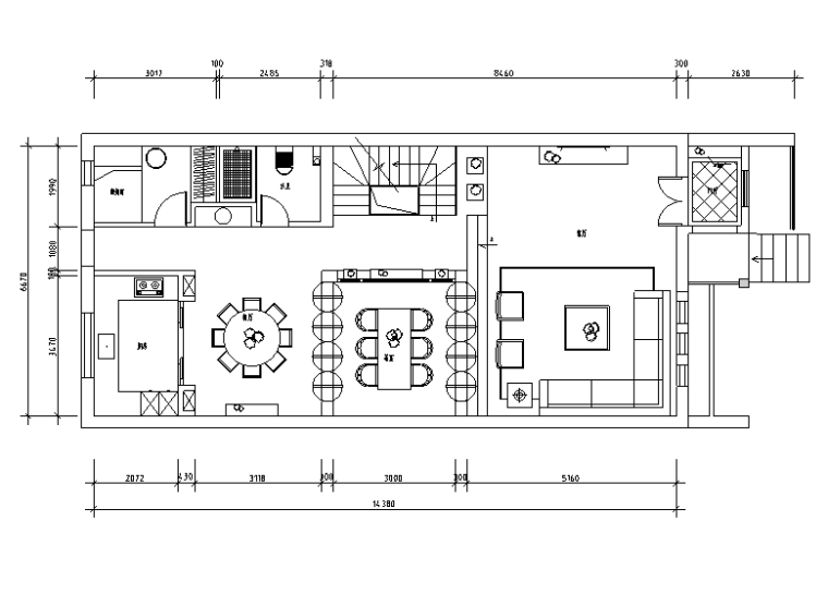 中式风格中医院效果图资料下载-中式风格住宅设计施工图（附效果图）