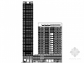 [深圳]160米筒体框架结构行政办公楼建筑施工图（近百张图纸 含效果图）