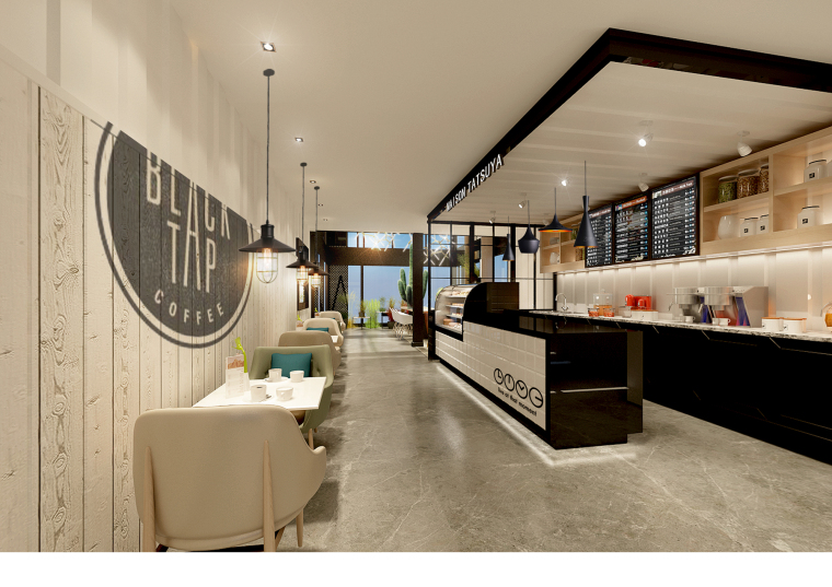 [福州]奋安集装箱改造餐厅设计方案-福州室内咖啡厅效果图
