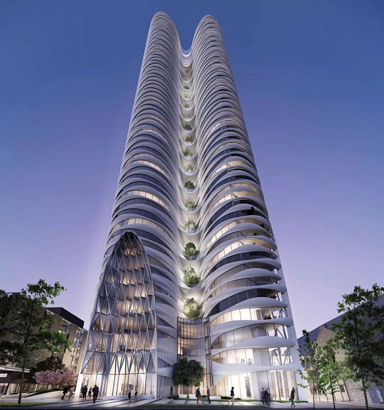 建筑大师SU模型资料下载-华裔建筑大师设计的高层豪宅，美得让人窒息！