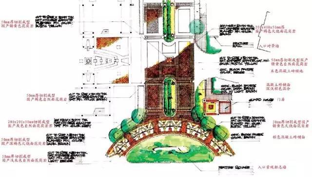 100款入口景观设计平面图_27