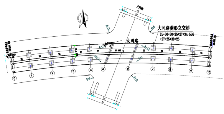 菱形立交现浇支架安全专项施工方案-现浇砼箱梁6联20孔