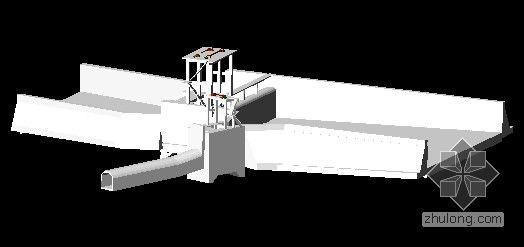 取水口资料下载-水电站取水口模型