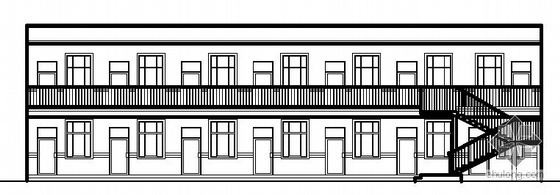 派出所办公室布局资料下载-[延长县]某派出所办公楼建筑施工图（带模型文件）