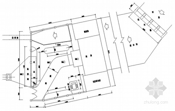 高铁站结构施工图资料下载-某排涝站施工图