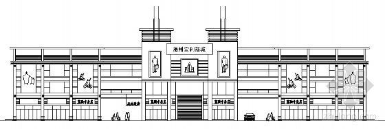 店面设计方案文本ppt资料下载-[江苏]某大型商城建筑设计方案文本（带CAD方案）