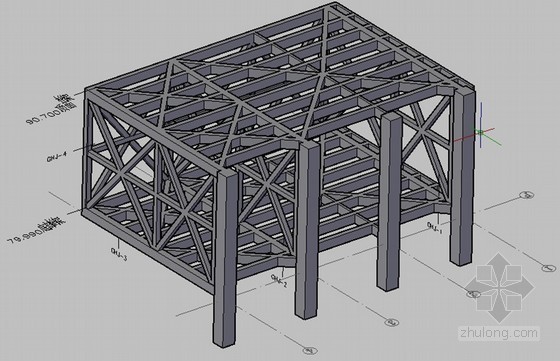 钢结构拼装精度资料下载-在级配砂石回填地基上拼装400t钢结构桁架施工技术