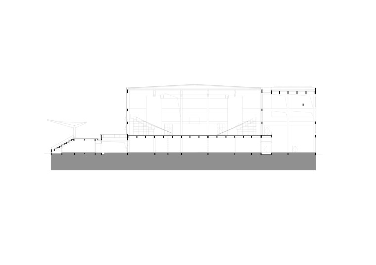 海宁浙江大学国际联合学院综合体育馆-Drawing011_Section_Plan